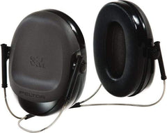 3M - Behind the Neck Black Earmuffs - 17 NRR Rating - Apex Tool & Supply
