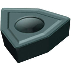 Kennametal - DFT090508 MD Grade KC7140 Carbide Indexable Drill Insert - TiCN/TiN Finish, Trigon, 15mm Inscribed Circle - Apex Tool & Supply