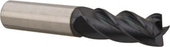 Accupro - 1" Diam 4 Flute Solid Carbide 0.156" Corner Radius End Mill - Apex Tool & Supply
