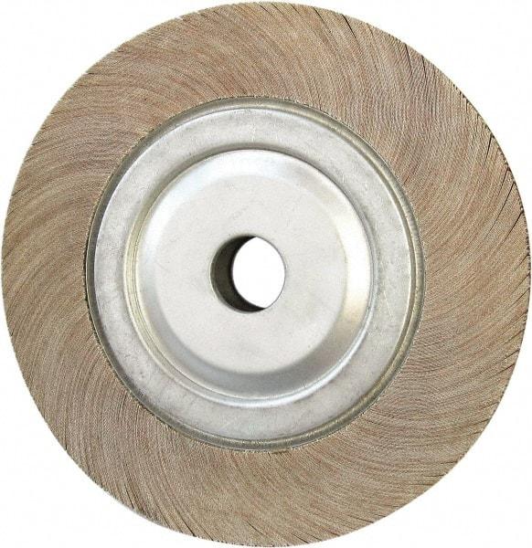 Tru-Maxx - 8" Diam, 180 Grit Aluminum Oxide Unmounted Flap Wheel - 1" Hole, 1" Wide, Coated, Fine Grade, 4,500 Max RPM - Apex Tool & Supply