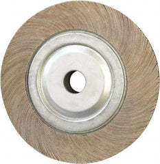 Tru-Maxx - 8" Diam, 100 Grit Aluminum Oxide Unmounted Flap Wheel - 1" Hole, 1" Wide, Coated, Medium Grade, 4,500 Max RPM - Apex Tool & Supply