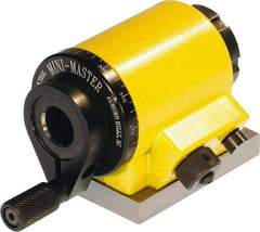 Suburban Tool - ER25 Compatible, 72 Increment, Horizontal Spin Collet Indexer - 1-7/8" High Center, 2-1/4" Wide x 3-3/16" Deep Base, 3" Overall Height, Manual Operation - Apex Tool & Supply