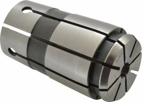 Parlec - TG/PG 100 9/32" Standard Single Angle Collet - 0.0005" TIR, 2-3/8" OAL, 1.379" Overall Diam - Exact Industrial Supply