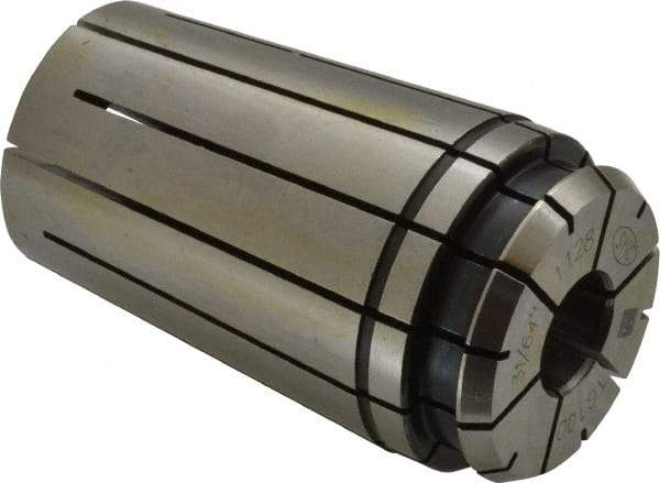 Parlec - TG/PG 100 31/64" Standard Single Angle Collet - 0.0005" TIR, 2-3/8" OAL, 1.379" Overall Diam - Exact Industrial Supply