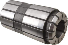 Parlec - TG/PG 100 11/16" Coolant Single Angle Collet - 0.0005" TIR, 2-3/8" OAL, 1.379" Overall Diam - Exact Industrial Supply