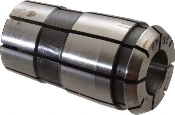 Parlec - TG/PG 75 17/32" Standard Single Angle Collet - 0.0005" TIR, 1.844" OAL, 1.062" Overall Diam - Exact Industrial Supply