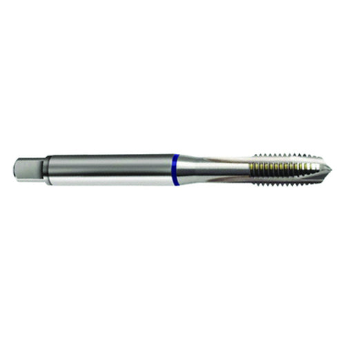 M4 x .70 3FL 6H PM Cobalt Spiral Point Plug Blue Ring Tap-Bright FORM-B - Apex Tool & Supply