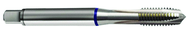 M10x1.5 6H 3-Flute PM Cobalt Blue Ring Spiral Point Plug Tap-Bright - Apex Tool & Supply