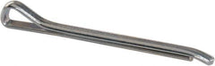 Made in USA - 7/64" Diam x 1-1/2" Long Hammerlock Cotter Pin - Grade 2, Zinc-Plated, Steel - Apex Tool & Supply