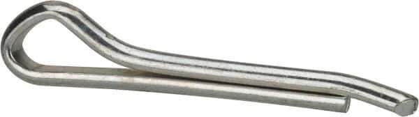 Made in USA - 5/16" Diam x 2" Long Hammerlock Cotter Pin - Grade 2, Zinc-Plated, Steel - Apex Tool & Supply