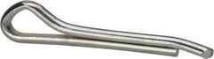 Made in USA - 5/16" Diam x 2" Long Hammerlock Cotter Pin - Grade 2, Zinc-Plated, Steel - Apex Tool & Supply