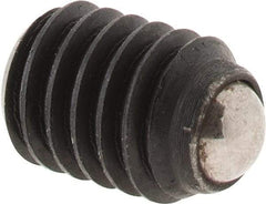 Gibraltar - 6mm OAL, Steel, Headless Rolling Ball End Clamping Screw - 786 Lb Max Load, 2.5mm Ball Diam - Apex Tool & Supply