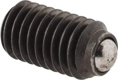 Gibraltar - 10mm OAL, Steel, Headless Rolling Ball End Clamping Screw - 1,011 Lb Max Load, 3mm Ball Diam - Apex Tool & Supply