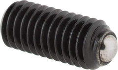 Gibraltar - 12mm OAL, Steel, Headless Rolling Ball End Clamping Screw - 1,011 Lb Max Load, 3mm Ball Diam - Apex Tool & Supply