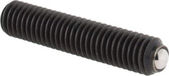 Gibraltar - 25mm OAL, Steel, Headless Rolling Ball End Clamping Screw - 1,011 Lb Max Load, 3mm Ball Diam - Apex Tool & Supply