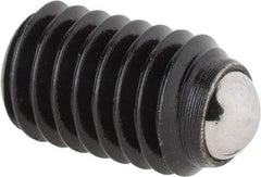 Gibraltar - 10.8mm OAL, Steel, Headless Rolling Ball End Clamping Screw - 2,023 Lb Max Load, 4mm Ball Diam - Apex Tool & Supply