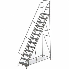 TRI-ARC - Rolling & Wall Mounted Ladders & Platforms Type: Rolling Warehouse Ladder Style: Rolling Platform Ladder - Apex Tool & Supply