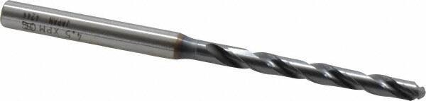 OSG - #16 130° Powdered Metal Jobber Drill - V Finish, Right Hand Cut, Spiral Flute, Straight Shank, 91mm OAL, Standard Point - Apex Tool & Supply