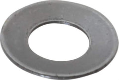 Gardner Spring - #6 Bolt, 0.138" ID, Grade 1074 Steel, Belleville Disc Spring - 9/32" OD, 0.023" High, 0.015" Thick - Apex Tool & Supply