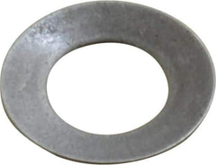 Gardner Spring - 3/16" Bolt, 0.19" ID, Grade 1074 Steel, Belleville Disc Spring - 3/8" OD, 0.027" High, 0.015" Thick - Apex Tool & Supply