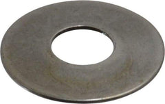 Gardner Spring - 3/16" Bolt, 0.19" ID, Grade 1074 Steel, Belleville Disc Spring - 9/16" OD, 0.037" High, 0.019" Thick - Apex Tool & Supply