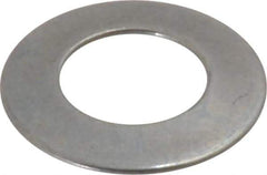 Gardner Spring - 1/4" Bolt, 0.255" ID, Grade 1074 Steel, Belleville Disc Spring - 1/2" OD, 0.034" High, 0.018" Thick - Apex Tool & Supply