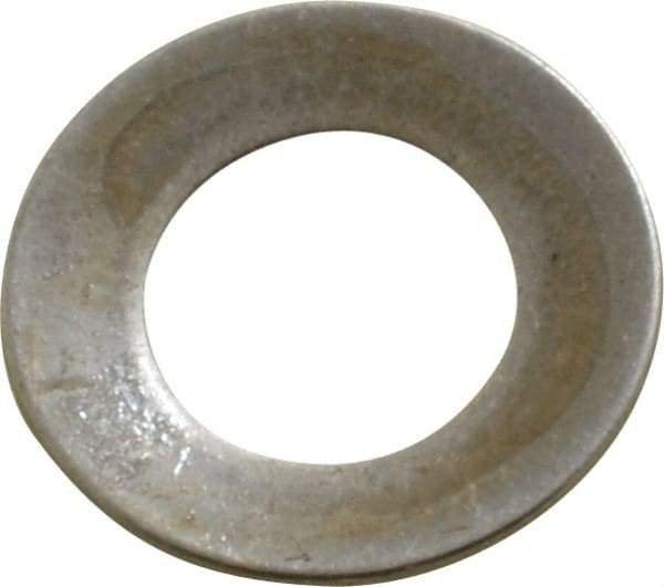 Gardner Spring - 1/4" Bolt, 0.255" ID, Grade 1074 Steel, Belleville Disc Spring - 1/2" OD, 0.036" High, 0.022" Thick - Apex Tool & Supply