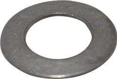 Gardner Spring - 1/4" Bolt, 0.255" ID, Grade 302 Stainless Steel, Belleville Disc Spring - 1/2" OD, 0.036" High, 0.022" Thick - Apex Tool & Supply