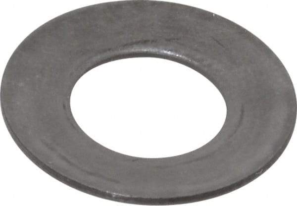 Gardner Spring - 0.3622" ID, Grade 1074 Steel, Belleville Disc Spring - 0.7087" OD, 0.0472" High, 0.0276" Thick - Apex Tool & Supply