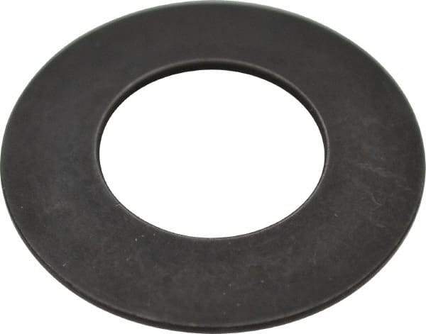 Gardner Spring - 0.6417" ID, Grade 50 CrV Chrome Vanadium Steel, Belleville Disc Spring - 1.2402" OD, 0.0846" High, 0.0492" Thick - Apex Tool & Supply