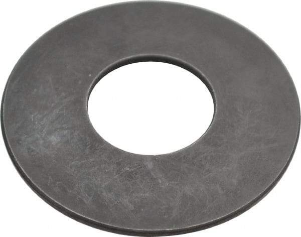 Gardner Spring - 0.8031" ID, Grade 50 CrV Chrome Vanadium Steel, Belleville Disc Spring - 1.9685" OD, 0.1378" High, 0.0787" Thick - Apex Tool & Supply