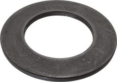 Gardner Spring - 1.5945" ID, Grade 50 CrV Chrome Vanadium Steel, Belleville Disc Spring - 2.7559" OD, 0.2441" High, 0.1969" Thick - Apex Tool & Supply