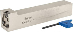 Iscar - MAHP, External, Right Hand, Indexable Grooving Tool Holder - 1-1/4" Shank Height, 1-1/4" Shank Width, 7" OAL - Apex Tool & Supply