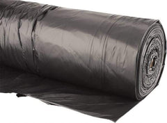 Value Collection - 100' Long x 20' Wide Polyethylene Tarp & Dust Cover - Black, 4 mil Thickness - Apex Tool & Supply