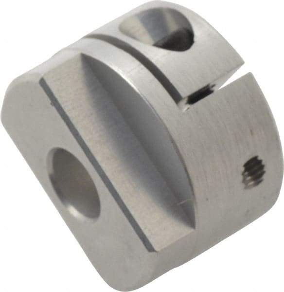 Lovejoy - 1/4" Max Bore Diam, Flexible Oldham Coupling - 0.789" OD, 1.3" OAL, Aluminum Hub with Polyacetal Insert, Order 2 Hubs with Same OD & 1 Insert for Complete Coupling - Apex Tool & Supply