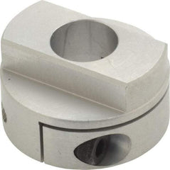 Lovejoy - 1/2" Max Bore Diam, Flexible Oldham Coupling - 1.26" OD, 1.772" OAL, Aluminum Hub with Polyacetal Insert, Order 2 Hubs with Same OD & 1 Insert for Complete Coupling - Apex Tool & Supply