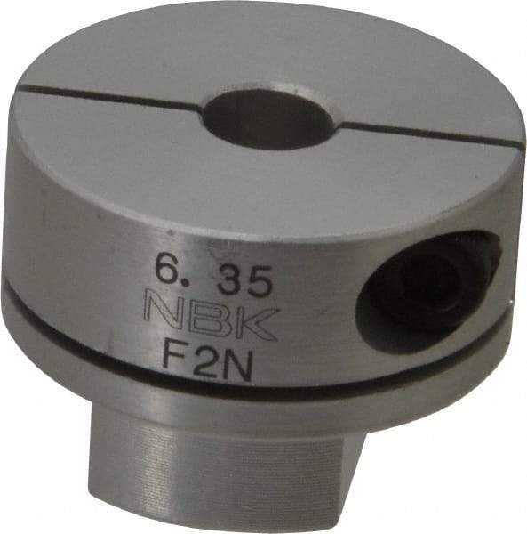 Lovejoy - 1/4" Max Bore Diam, Flexible Oldham Coupling - 0.984" OD, 1.535" OAL, Aluminum Hub with Polyacetal Insert, Order 2 Hubs with Same OD & 1 Insert for Complete Coupling - Apex Tool & Supply