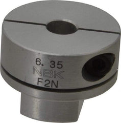 Lovejoy - 1/4" Max Bore Diam, Flexible Oldham Coupling - 0.984" OD, 1.535" OAL, Aluminum Hub with Polyacetal Insert, Order 2 Hubs with Same OD & 1 Insert for Complete Coupling - Apex Tool & Supply