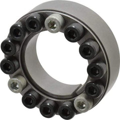Climax Metal Products - M8 Thread, 2" Bore Diam, 3.346" OD, Shaft Locking Device - 14 Screws, 22,991 Lb Axial Load, 3.346" OAW, 0.787" Thrust Ring Width - Apex Tool & Supply