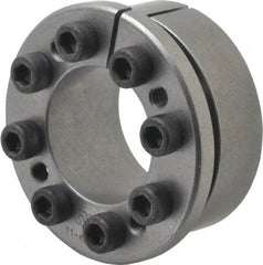 Climax Metal Products - M6 Thread, 1-3/8" Bore Diam, 2.362" OD, Shaft Locking Device - 8 Screws, 10,024 Lb Axial Load, 2.618" OAW, 0.669" Thrust Ring Width, 574 Ft/Lb Max Torque - Apex Tool & Supply