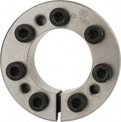 Climax Metal Products - M8 Thread, 1-3/4" Bore Diam, 2.953" OD, Shaft Locking Device - 7 Screws, 16,206 Lb Axial Load, 3.287" OAW, 0.787" Thrust Ring Width, 1,182 Ft/Lb Max Torque - Apex Tool & Supply