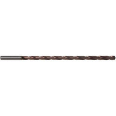 Kennametal - 27/64" 135° 2-Flute Solid Carbide Extra Length Drill Bit - Apex Tool & Supply