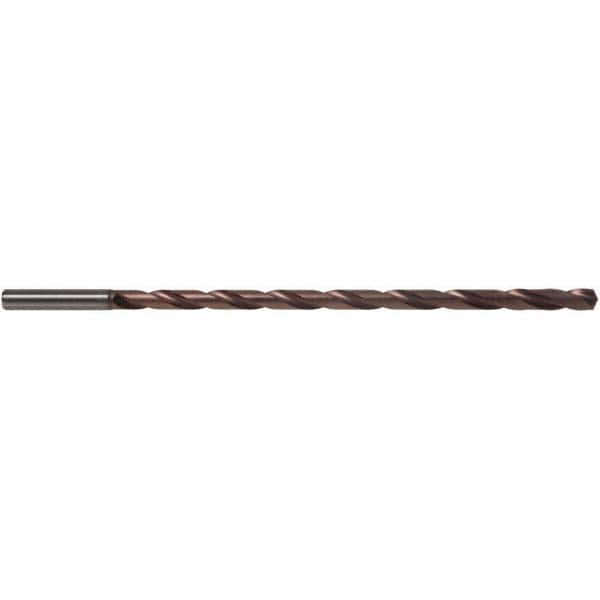 Kennametal - 12.5mm 135° 2-Flute Solid Carbide Extra Length Drill Bit - Apex Tool & Supply