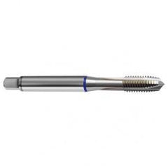 M2.5x0.45 6H 3-Flute PM Cobalt Blue Ring Spiral Point Plug Tap-Bright - Apex Tool & Supply