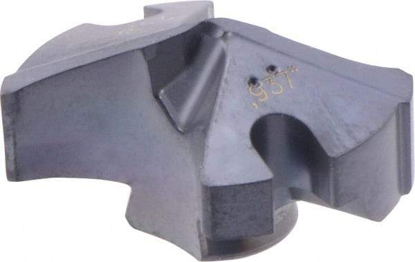 Iscar - Series IDI-SG, 0.937" Diam Grade IC908 140° Replaceable Drill Tip - Carbide, TiAlN Finish - Apex Tool & Supply