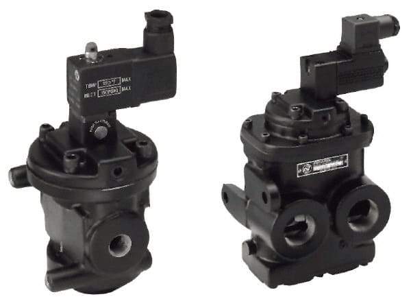 Norgren - 13.5 CV Rate, 1" NPT Inlet 2 Basic Valves - 1" NPT Inlet, Poppet Valve, Solenoid Actuator - Apex Tool & Supply