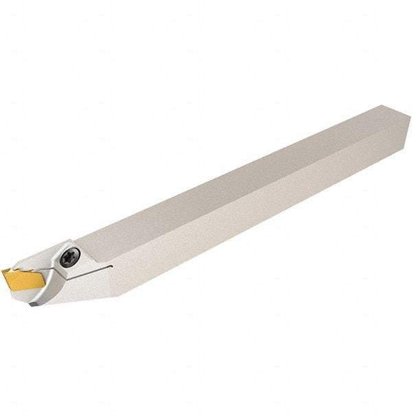 Iscar - External Thread, 1/16" Min Groove Width, 6" OAL, Left Hand Indexable Grooving Cutoff Toolholder - 1/2" Shank Height x 1/2" Shank Width, GF.. Insert Style, SGF Toolholder Style, Series Self-Grip - Apex Tool & Supply