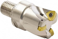 Seco - 35mm Cut Diam, 0.039" Max Depth, M16 Modular Connection Indexable High-Feed End Mill - Screw Holding Method, 218.19-125 Insert, R217.21 Toolholder, Through Coolant - Apex Tool & Supply