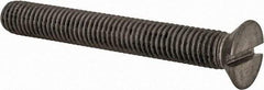Value Collection - M10x1.50 Metric Coarse, 75mm OAL Slotted Drive Machine Screw - Flat Head, Grade 18-8 & A2 Stainless Steel, Uncoated, Without Washer - Apex Tool & Supply
