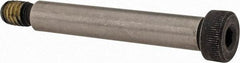 Value Collection - 3/8" Shoulder Diam x 2-1/4" Shoulder Length, 5/16-18 UNC, Hex Socket Shoulder Screw - 4140 Alloy Steel with Nylon Locking Patch, 1/4" Head Height x 9/16" Head Diam - Apex Tool & Supply